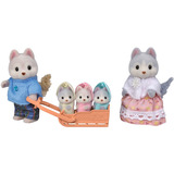 EPOCH Sylvanian Families - Husky Familie, Konstruktionsspielzeug 