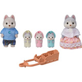 EPOCH Sylvanian Families - Husky Familie, Konstruktionsspielzeug 