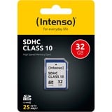 Intenso Secure Digital SDHC Card 32 GB, Speicherkarte Class 10
