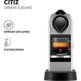 Krups Nespresso CitiZ XN741B, Kapselmaschine silber