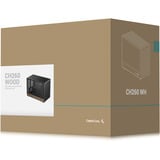 DeepCool CH260 WOOD, Tower-Gehäuse schwarz/holz, Tempered Glass