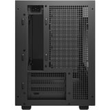 DeepCool CH260 WOOD, Tower-Gehäuse schwarz/holz, Tempered Glass