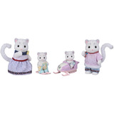EPOCH Sylvanian Families - Schneeleoparden Familie, Konstruktionsspielzeug 