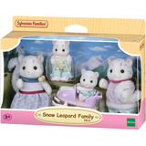 EPOCH Sylvanian Families - Schneeleoparden Familie, Konstruktionsspielzeug 