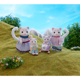EPOCH Sylvanian Families - Schneeleoparden Familie, Konstruktionsspielzeug 
