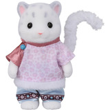 EPOCH Sylvanian Families - Schneeleoparden Familie, Konstruktionsspielzeug 