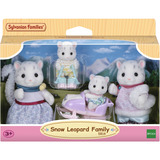 EPOCH Sylvanian Families - Schneeleoparden Familie, Konstruktionsspielzeug 