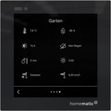 Homematic IP Glasdisplay (HmIP-WGD), Bedienteil schwarz