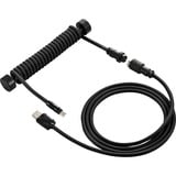 Sharkoon SGK50 Aviator Kabel Titan/Black schwarz, 1,85 Meter, Spiralkabel für SKILLER SGK50