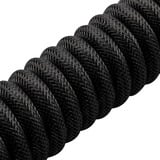 Sharkoon SGK50 Aviator Kabel Titan/Black schwarz, 1,85 Meter, Spiralkabel für SKILLER SGK50