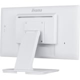 iiyama ProLite T2252MSC-W2AG, LED-Monitor 54.6 cm (21.5 Zoll), weiß (matt), FHD, IPS, Touchscreen, HDMI, DP, USB-Hub, 100Hz Panel