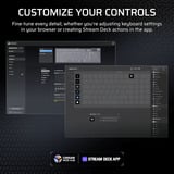 Corsair Vanguard AIR 99, Gaming-Tastatur schwarz, DE-Layout, Corsair OPX Low Profile