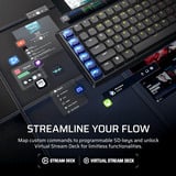 Corsair Vanguard AIR 99, Gaming-Tastatur schwarz, DE-Layout, Corsair OPX Low Profile