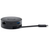 Dell USB-C Mobile Adapter DA300 Generalüberholt, Dockingstation schwarz