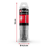 EINHELL Hammerbohrer-Satz SDS-plus, Ø 6-14 mm 7-teilig, 160 mm