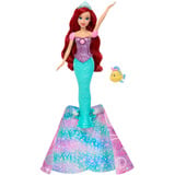 Mattel Arielle Verwandlungspuppe mit Meerjungfrau-Funktion und Zubehör 