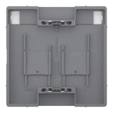 Merten Zentralplatte zwei fach für Modular Jack, Abdeckung edelstahl, Retail