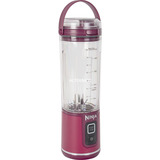 Ninja Blast kabelloser Standmixer BC151EUCR  beere/schwarz, USB-C aufladbar, 530ml Becher