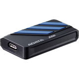 ADATA External SSD SC735 2 TB, Externe SSD schwarz/blau, USB-C 3.2 Gen 2 (10 Gbit/s)