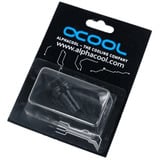 Alphacool HF Schlauchtülle "FatBoy" G1/4, Verbindung schwarz, für harte Schläuche (PUR), weiche Schläuche (PVC, Silikon, Neoprene)