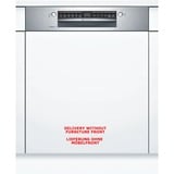 Bosch SMI6ZCS07E Serie 6, Spülmaschine edelstahl (gebürstet), 60 cm, Home Connect
