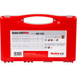 fischer EASY Box Universaldübel UX mit Schrauben hellgrau, 252-teilig, mit Schrauben