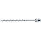 fischer Spanplattenschraube PowerFast II 6,0x100 Senkkopf TX 100 Stück, mit Teilgewinde, verzinkt