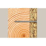 fischer Spanplattenschraube PowerFast II 6,0x100 Senkkopf TX 100 Stück, mit Teilgewinde, verzinkt