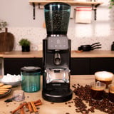 Cecotec SteelMill Touch, Kaffeemühle edelstahl/schwarz, 200 Watt