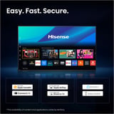 Hisense 50E7S Hi-QLED-Fernseher 126 cm (50 Zoll), schwarz, UltraHD/4K, Triple Tuner