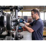 Bosch Professional Akku-Schlagschrauber GDS18V-1400 Professional, 18Volt blau/schwarz, 2 x Akku EXBA18V-5,5 Ah, in L-BOXX