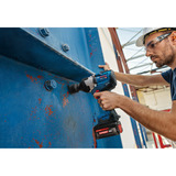 Bosch Professional Akku-Schlagschrauber GDS18V-1400 Professional, 18Volt blau/schwarz, 2 x Akku EXBA18V-5,5 Ah, in L-BOXX