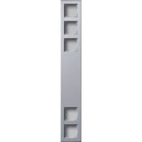 Gira Gehäuse fünffach Aluminium aluminium, Retail