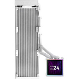 Lian Li HydroShift II LCD-S 360N, Wasserkühlung weiß