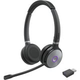 Yealink WH62 Dual UC, Headset schwarz, DECT, Wireless