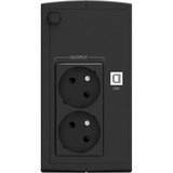 BlueWalker PowerWalker Basic VI 850 SB FR, USV schwarz, Outlet: 2x Type E (French)