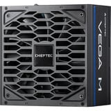 Chieftec Vega M 1000W, PC-Netzteil schwarz, 1x 12 Pin High Power GPU, 4x PCIe, Kabelmanagement, 1000 Watt