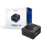 Chieftec Vega M 1000W, PC-Netzteil schwarz, 1x 12 Pin High Power GPU, 4x PCIe, Kabelmanagement, 1000 Watt