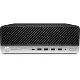 HP ProDesk 600 G4 SFF Generalüberholt, PC-System schwarz, Windows 11 Pro