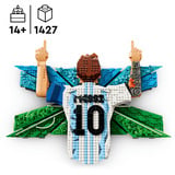 LEGO 43018 43018 Editions Lionel Messi – Torjubel, Konstruktionsspielzeug 
