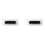 Samsung USB 2.0 Kabel EP-DX310 (3A), USB-C Stecker > USB-C Stecker weiß, 1,80 Meter