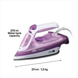 Braun FreeStyle 3 FI 3124 PU, Dampfbügeleisen violett/weiß