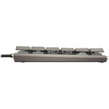 CHERRY KC 500 MX LP TKL, Tastatur grau, DE-Layout, Cherry MX Low Profile 2.0 Ivory