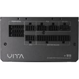 FSP VITA GM 1000W, PC-Netzteil schwarz, 1x 12-Pin High Power GPU, 4x PCIe, Kabelmanagement, 1000 Watt