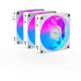 GIGABYTE AORUS EZ CHAIN FAN 120, Gehäuselüfter weiß, 3er Pack, 120 mm