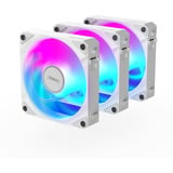 GIGABYTE AORUS EZ CHAIN FAN 120, Gehäuselüfter weiß, 3er Pack, 120 mm