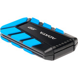 ADATA External SSD SD820 2 TB, Externe SSD schwarz/blau, USB-C 3.2 Gen 2 (10 Gbit/s)