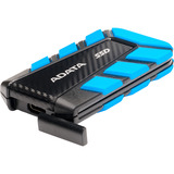 ADATA External SSD SD820 2 TB, Externe SSD schwarz/blau, USB-C 3.2 Gen 2 (10 Gbit/s)