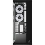 ARCTIC Xtender VG , Tower-Gehäuse schwarz, Tempered Glass x 2, Klar-Glas