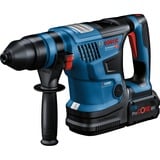 Bosch Professional Akku-Bohrhammer GBH 18V-34 CF Professional blau/schwarz, 2x Akku ProCORE18V 8,0Ah, Bluetooth Modul, Koffer